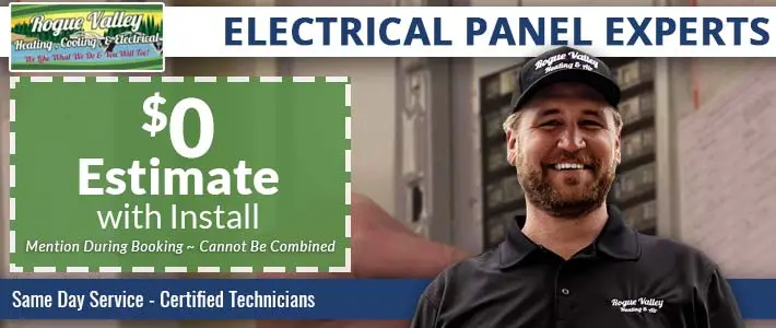 grants pass Panel Install  Rogue Valley Heating, Cooling, & Electrical