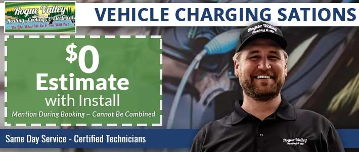 grants pass Vehicle Charging Stations - Rogue Valley Heating, Cooling, & Electrical